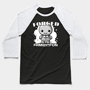 Forced Family Fun Baseball T-Shirt